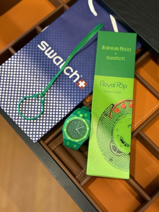 Ceas AP X SWATCH Royal Pop Premium | Bratara inclusa