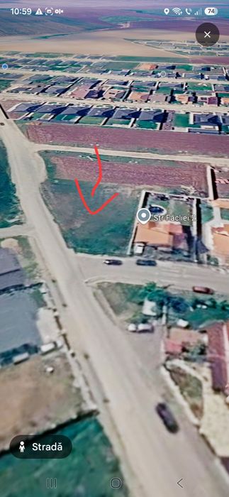 Teren intravilan Santandrei 775mp dublu front stradal