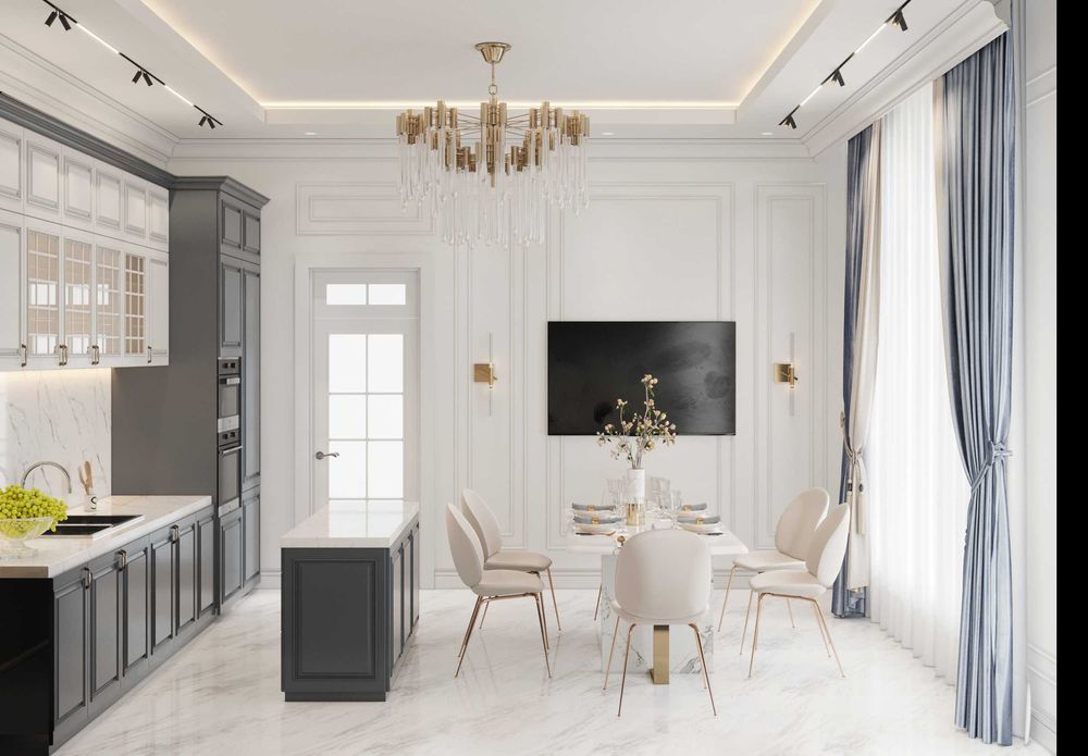 Дизайн интерьера под ключ от 7$ за кв.м.