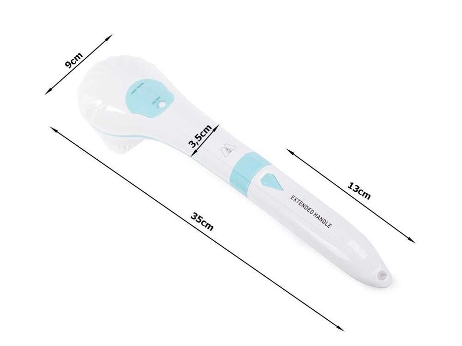 Perie de baie electrica 5 capete de curatare reincarcabila USB 35x9cm