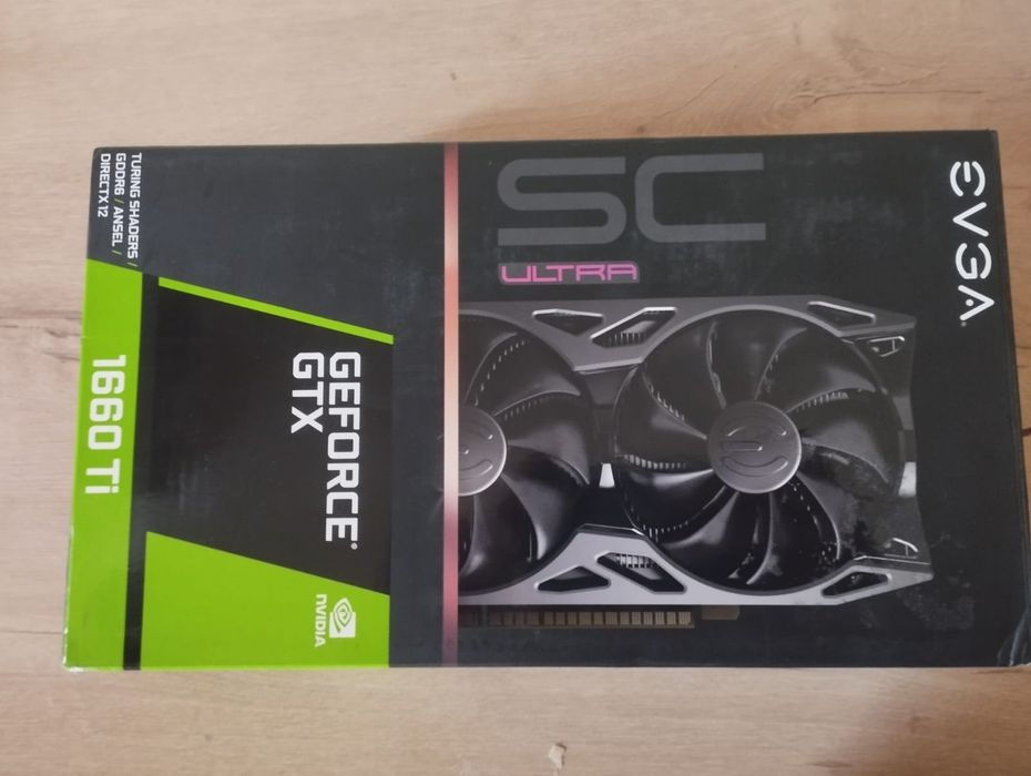 Продам видеокарту 1660TI EVGA новая