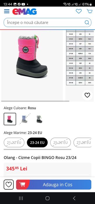 Cizmă de iarnă Olang 19