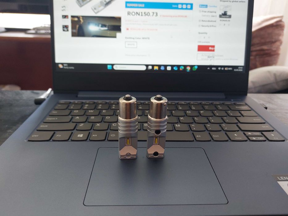 Bec LED P21W BA15S Canbus no error - Lumini diurne