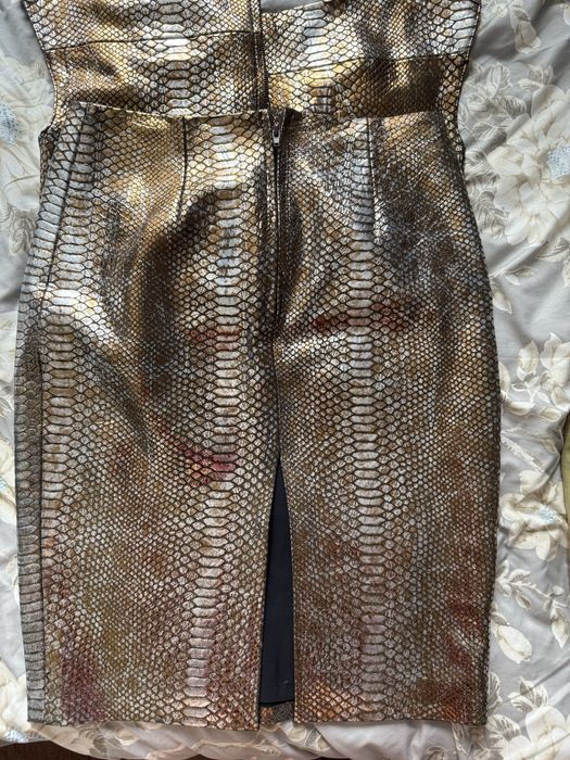 Костюм 100% кожа