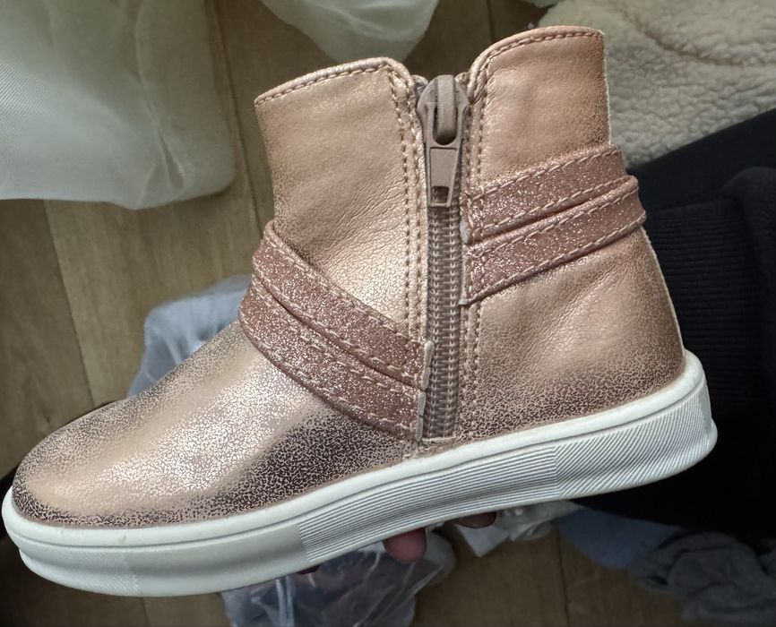 НОВИ Чико / Chicco розови боти за момиче №24