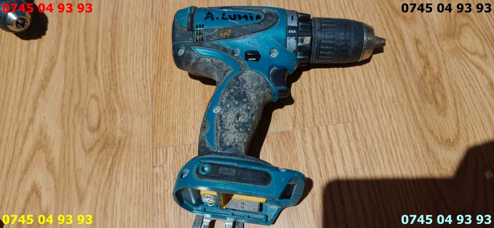 filetanta bormasina filetante bormasini MAKITA defecte DDF482 BDF452 18v cu sina se aprinde decat ledul pret pe bucata
