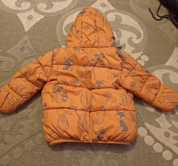 Чисто ново детско зимно яке - размер 9/12м