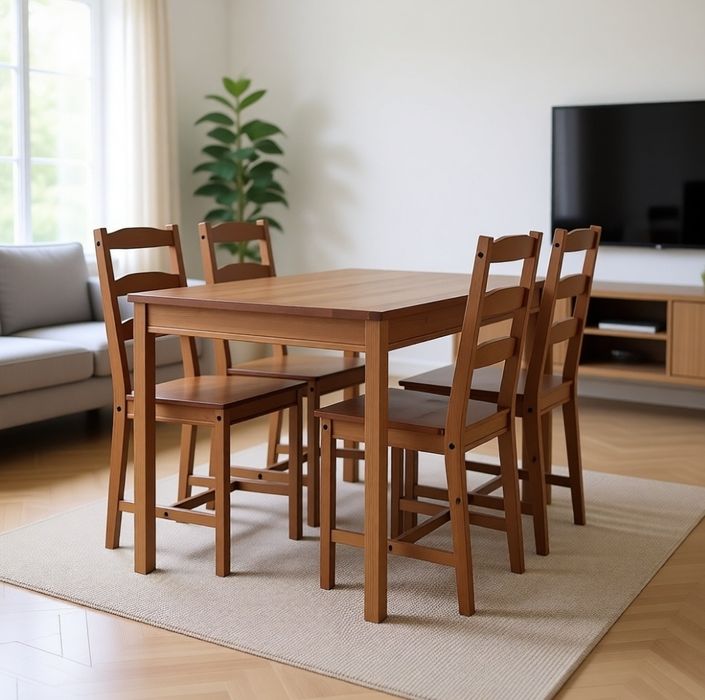 Продам комплект IKEA Йокмокк, стол и 4 стула