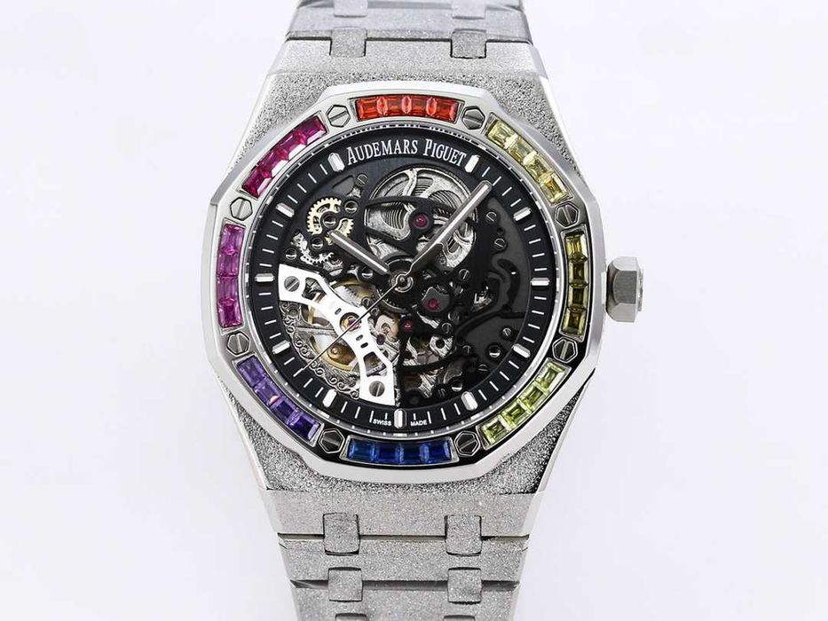 Автоматичен мъжки часовник Audemars Piguet Royal Oak Rainbow