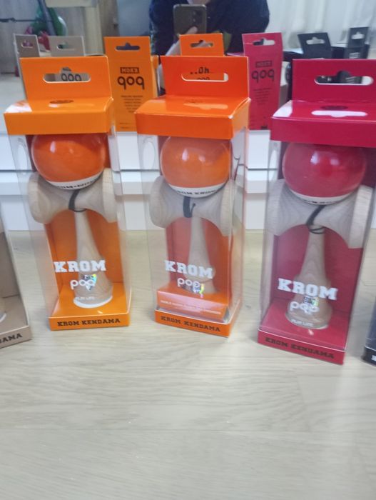 Kendama krom pop