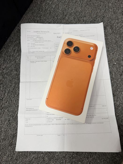 Oferta !! Iphone 17 Pro Max 512  SIGILAT ! Factura si garantie 24 luni !