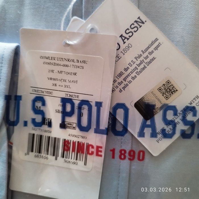 Vând cămașă U.S.Polo Assn mărimea M