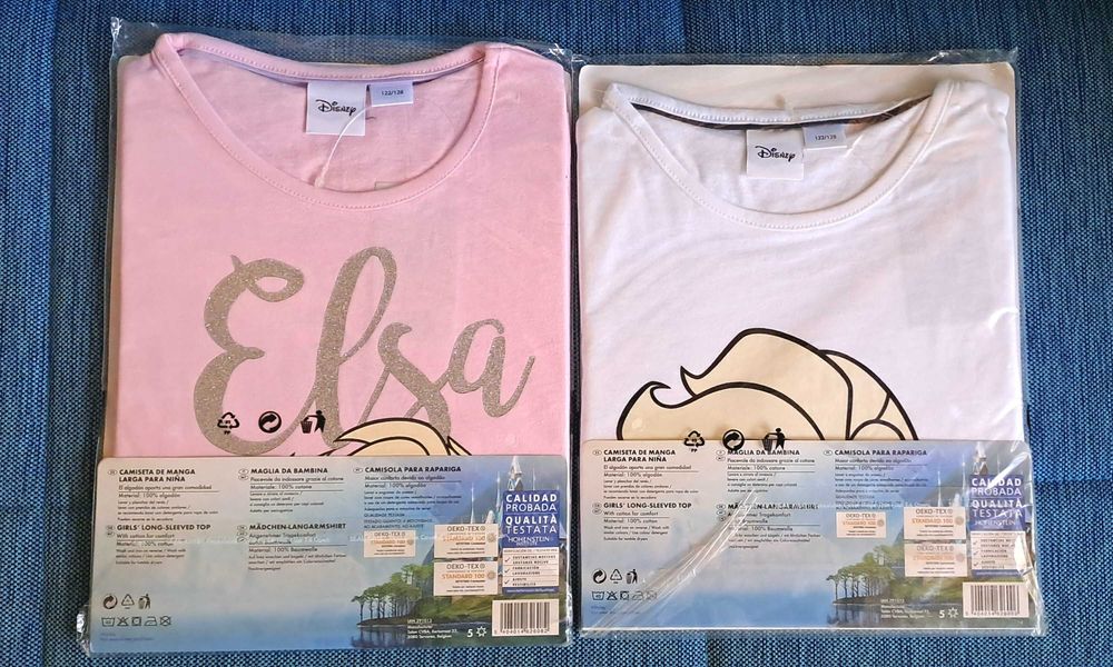 Чисто нови памучни блузи на Disney и суитшърт Stat wars, р-р 122-128