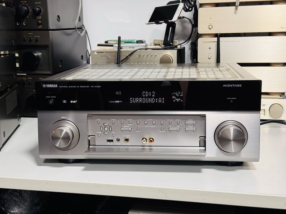 Amplificator/receiver 7.2 YAMAHA RX-A1080,4K,ultra HD,dolby atmos,dtsX