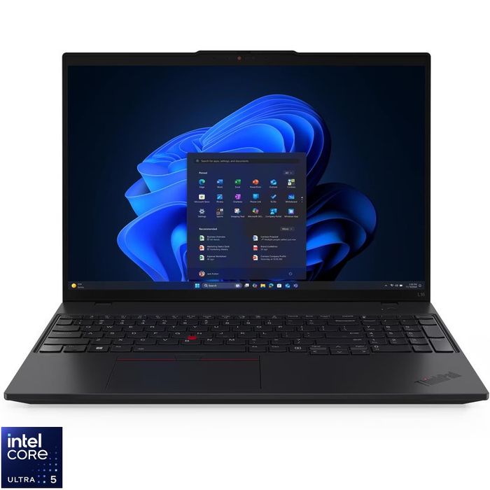 ThinkPad L16 Gen 2 cu procesor Intel Core Ultra 5 235U pana la 4.8GHz, 16" wuxga, IPS, 32GB DDR5