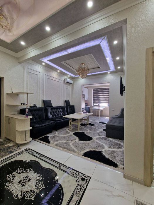 3/9/9 Ул Махтумкули,ЖК New Life,новостройка 77 м2,Евроремонт,с мебелью