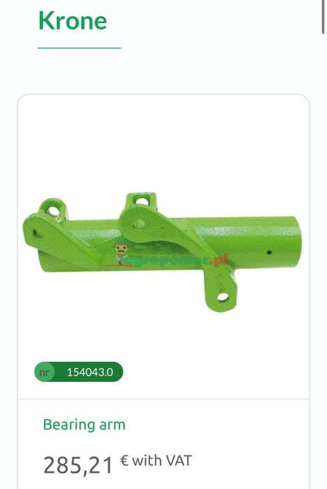 Piese dezmembrare grebla Krone