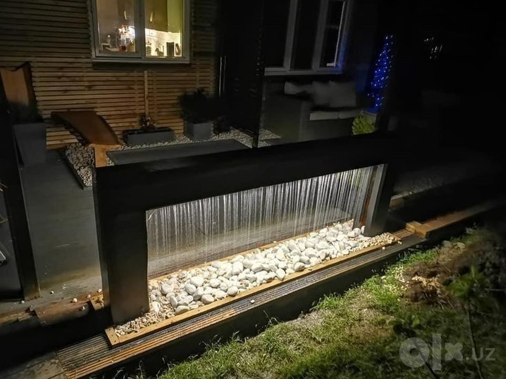 Для Водапада и ландшафта белый декоратив камен