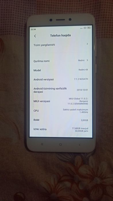 Redmi 4X 400 000