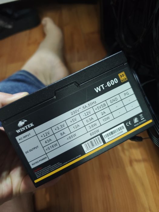Wintek 600w plus 80 bronze