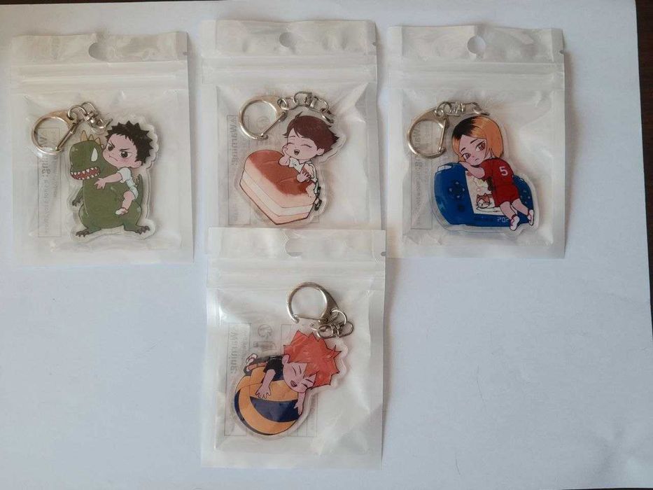 Keychains and Acrylic pictures with Haikyuu!!