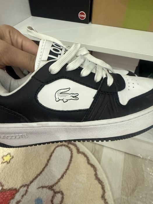 Кожаные кросовки  Lacoste детские