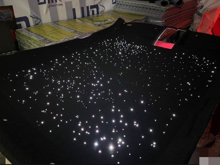 Звёздное небо для автомобилей .Оптоволокно.Лазер.