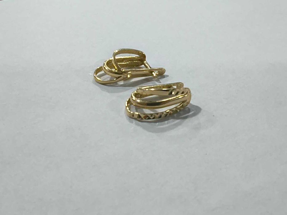 Златни обеци 14к