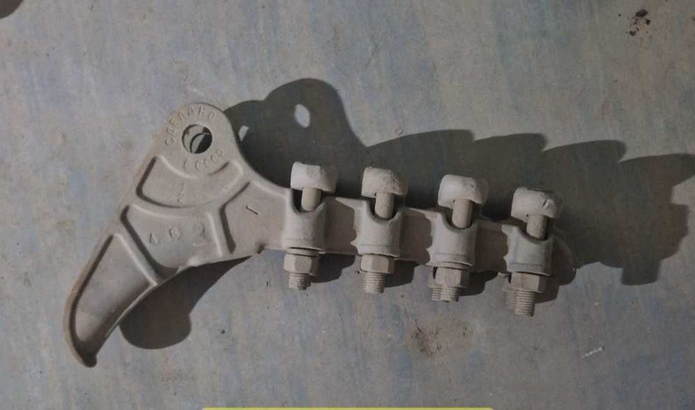 Арматура ЛЭП ушко однолапчатое скоба такелажная  ушко шарнирно, шайба