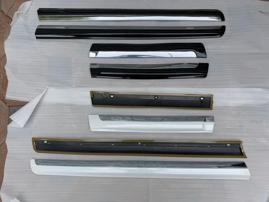 Губа переднего бампера Prado 150