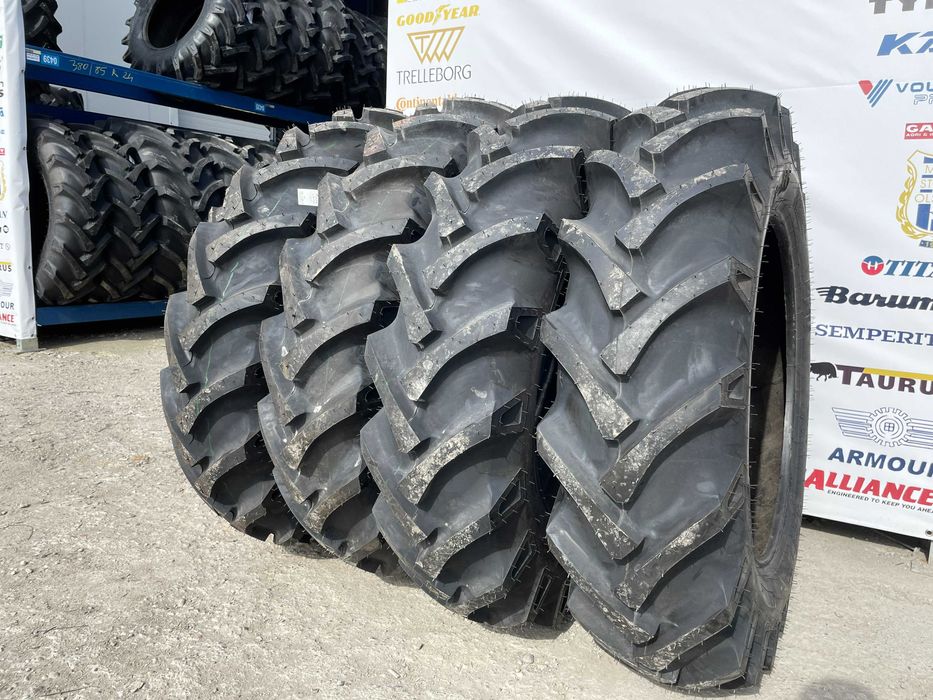 Anvelope noi de tractor spate 12.4-28 BKT 8PR Cauciucuri de FIAT