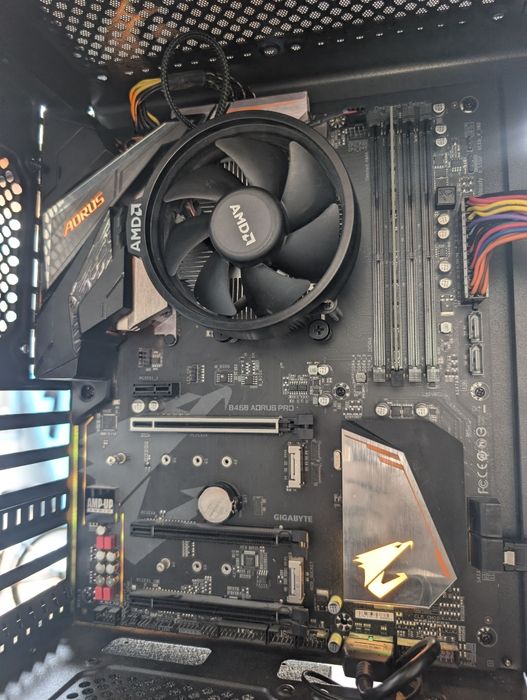 Материнская плата b450+ процессор Ryzen