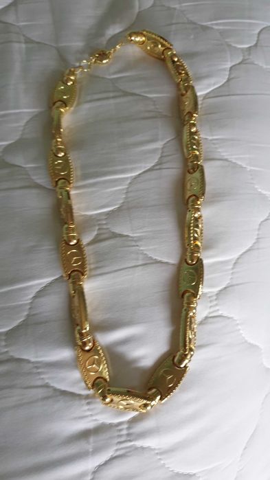 Позлатен ланец 14 карата мерцедес