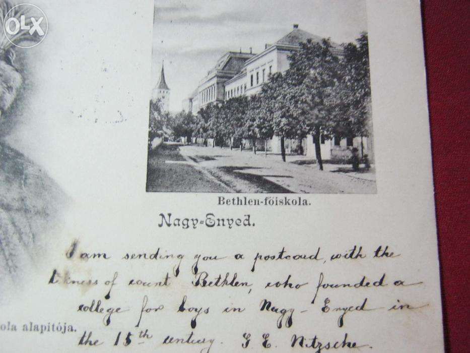 Ilustrata ft veche,Carte Postala,AIUD,Nagy-Enyed.1905.