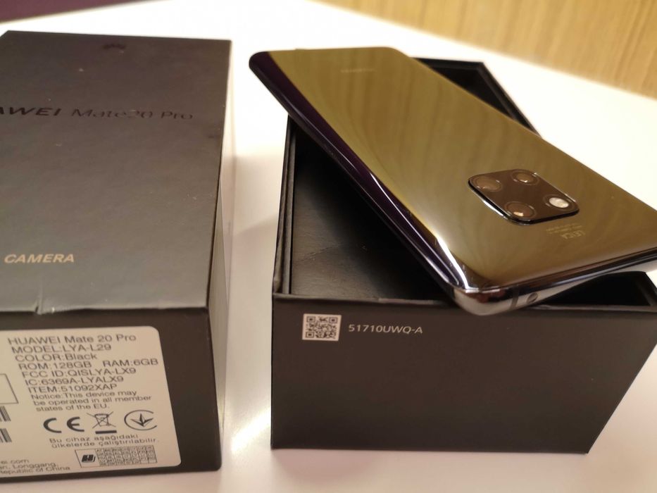 Huawei Mate 20 Pro - Като нов! Пълен комплект!