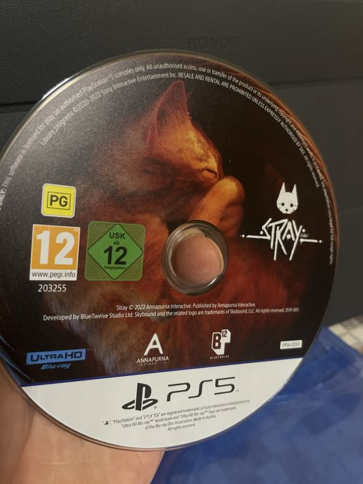 STRAY - игра за PS 5 ( бартер )