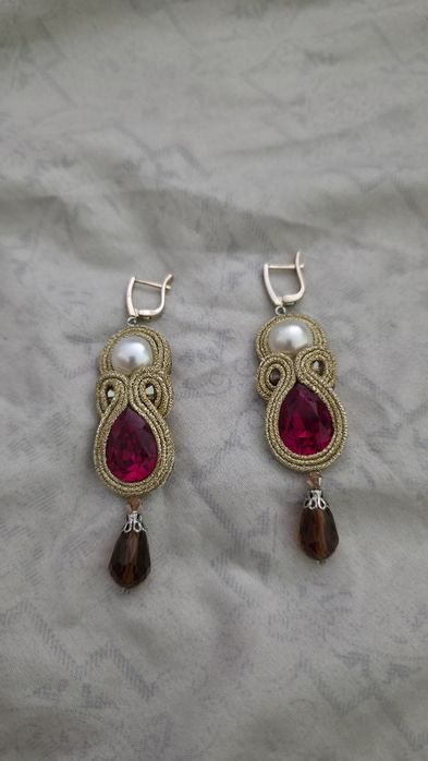 Серьги ручная работа