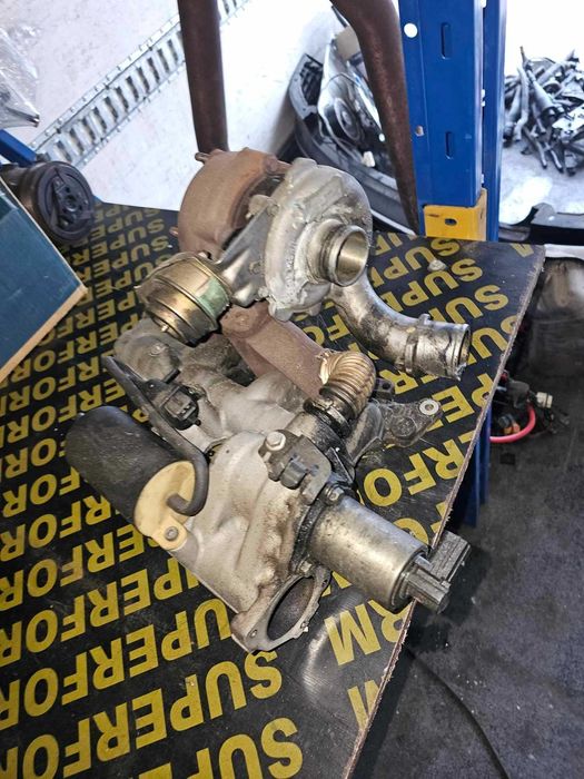 Turbina Renault Megane 1.9  Diesel 721181-1 cu galerie acuator senzor
