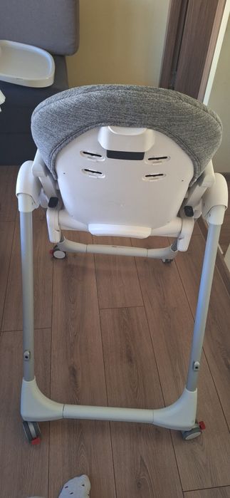 Столче за хранене Peg Perego Prima Pappa Follow me Wonder grey + калъф