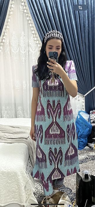 Платье со штанишками из адраса