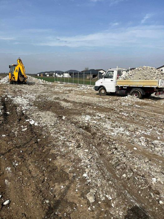 Inchiriez Miniexcavator Buldoexcavator si Basculabila