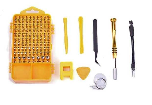 Мултифункционален  комплект мини отверки 115 в 1