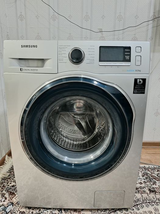 Продам стиральную машину САМСУНГ 8 кг инвертер