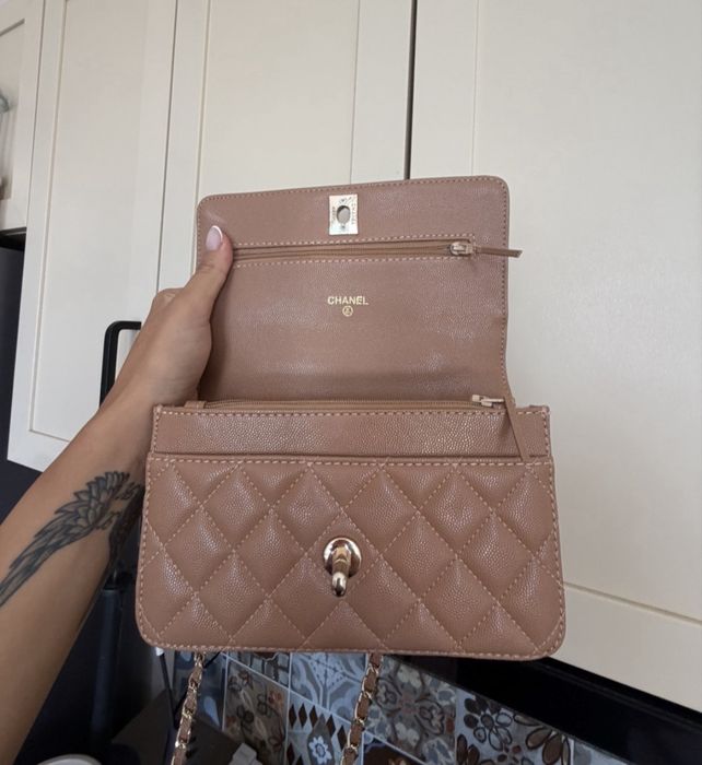 Chanel чанта естествена телешка кожа