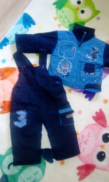 Ски яке и ски гащеризон/екип/ 86-92см
