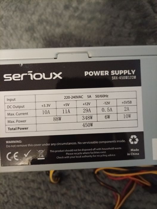 Sursa caluculator 450w SRX