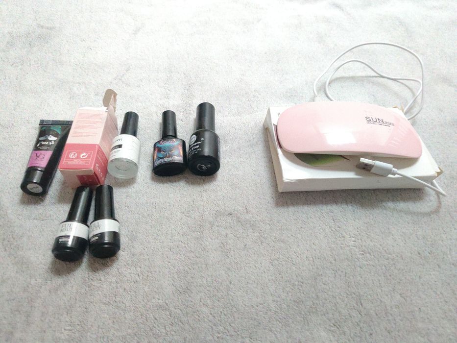 Lampa uv led mini+produse manichiura