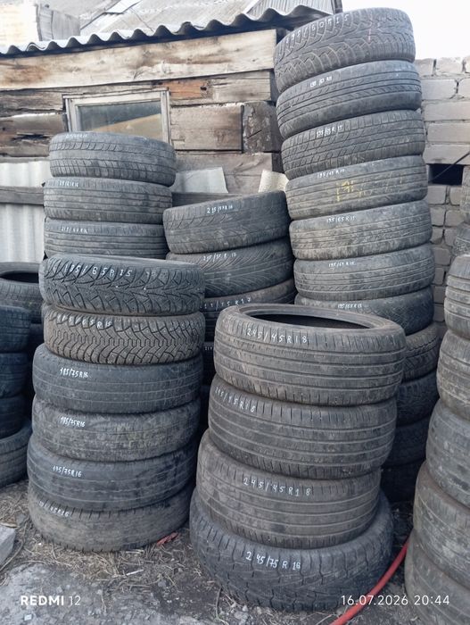 Продам б/у резину в хорошем качестве