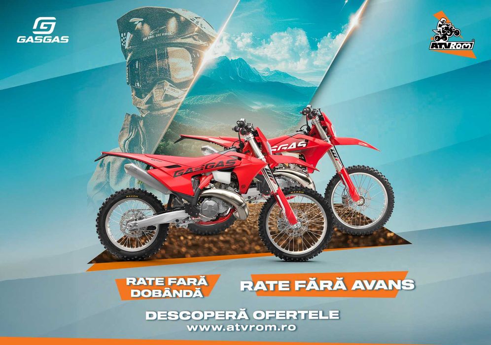 Motociclete GASGAS (Finantare flexibila)