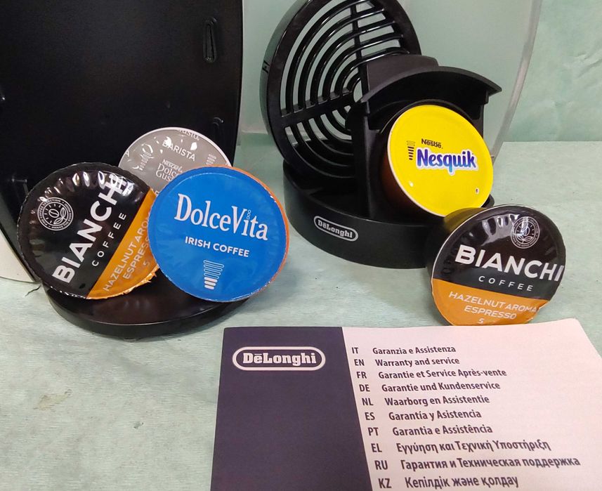 Кафемашина гаранция 1 година Delonghi NESCAFÉ® Dolce Gusto Piccolo.W/B